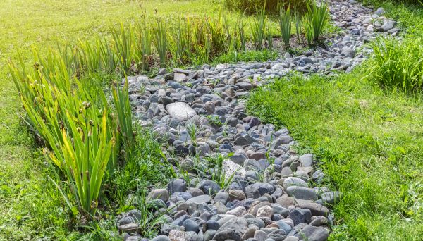 River Rock Garden Installation in Laguna Niguel