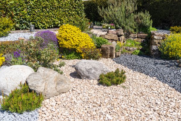 Decorative Gravel Installation in Laguna Niguel