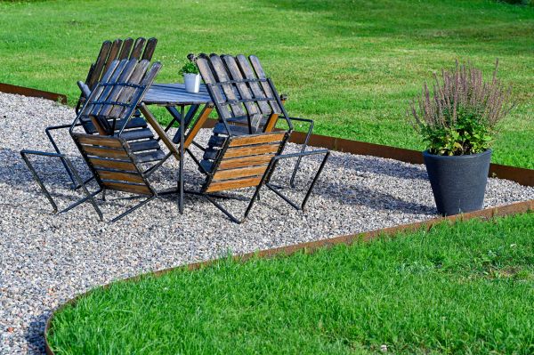 Metal Edging Installation in Laguna Niguel