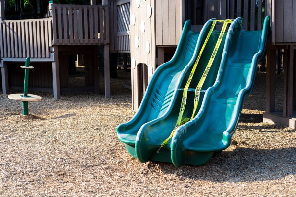 Play Area Mulch Installation in Laguna Niguel