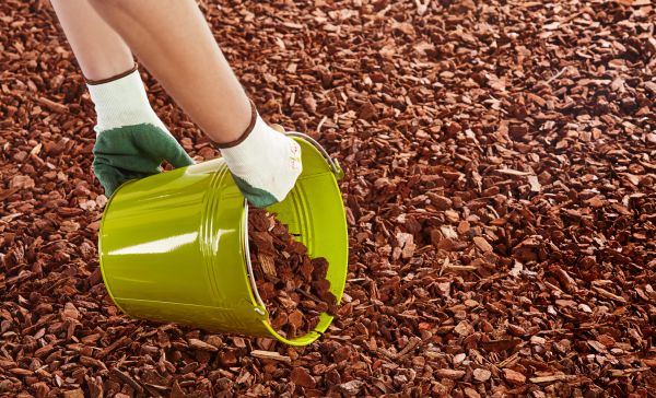 Wood Chip Landscaping in Laguna Niguel