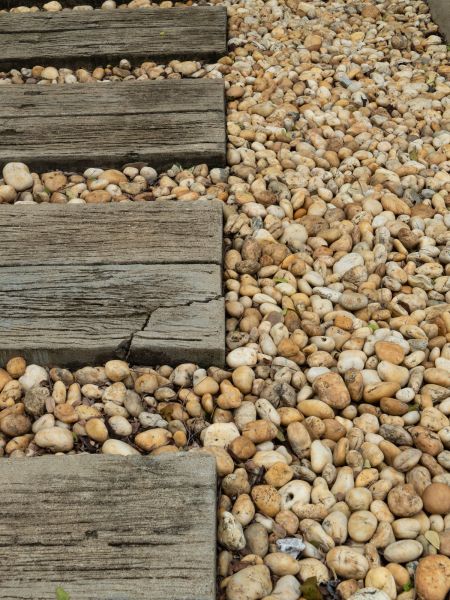 Pea Rock Installation in Laguna Niguel